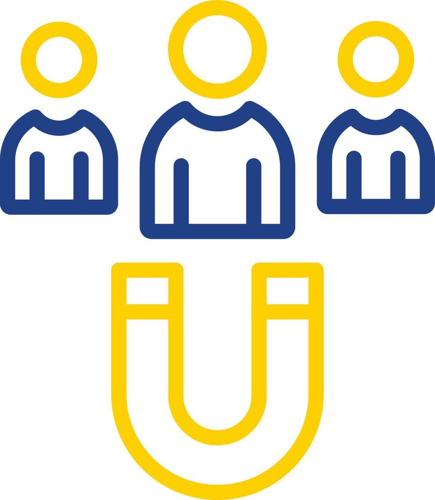 Lead Generation Vector Icon Design