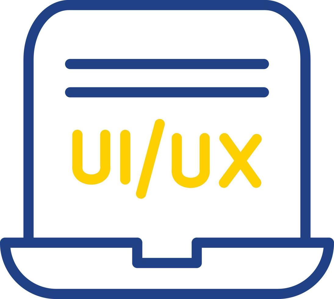 Ui Ux Designer Vector Icon Design
