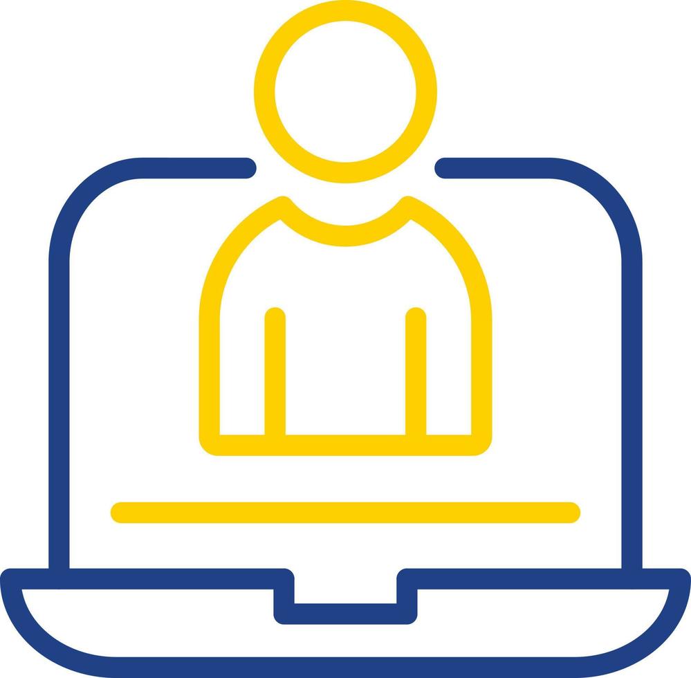 Virtual Assistant Vector Icon Design