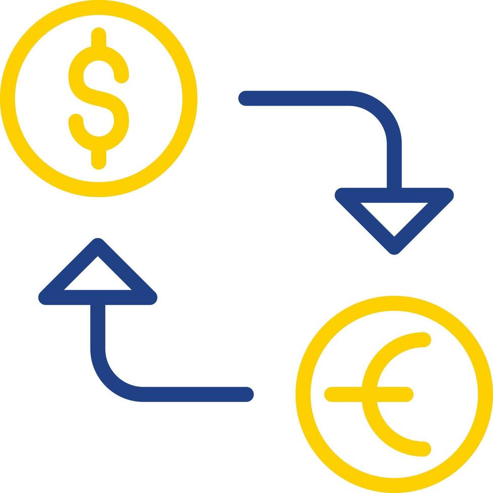Currency Exchange Vector Icon Design