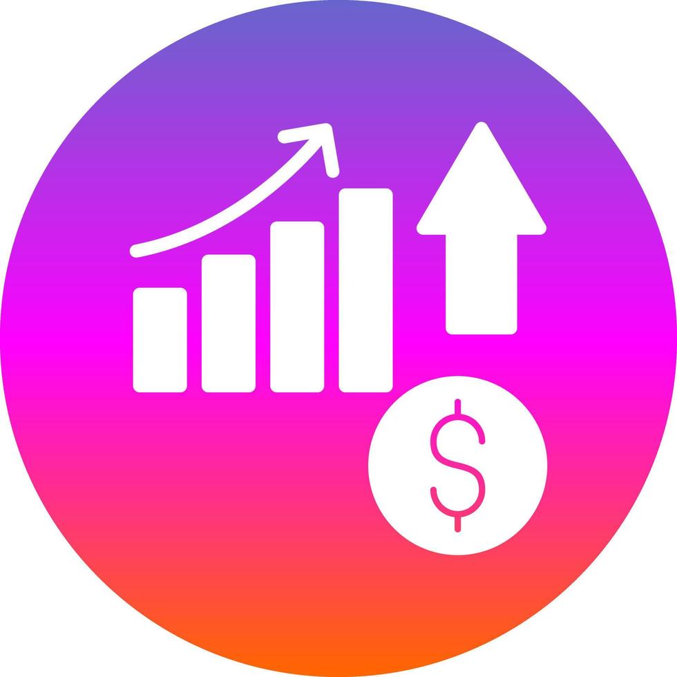 Product Growth Vector Icon Design