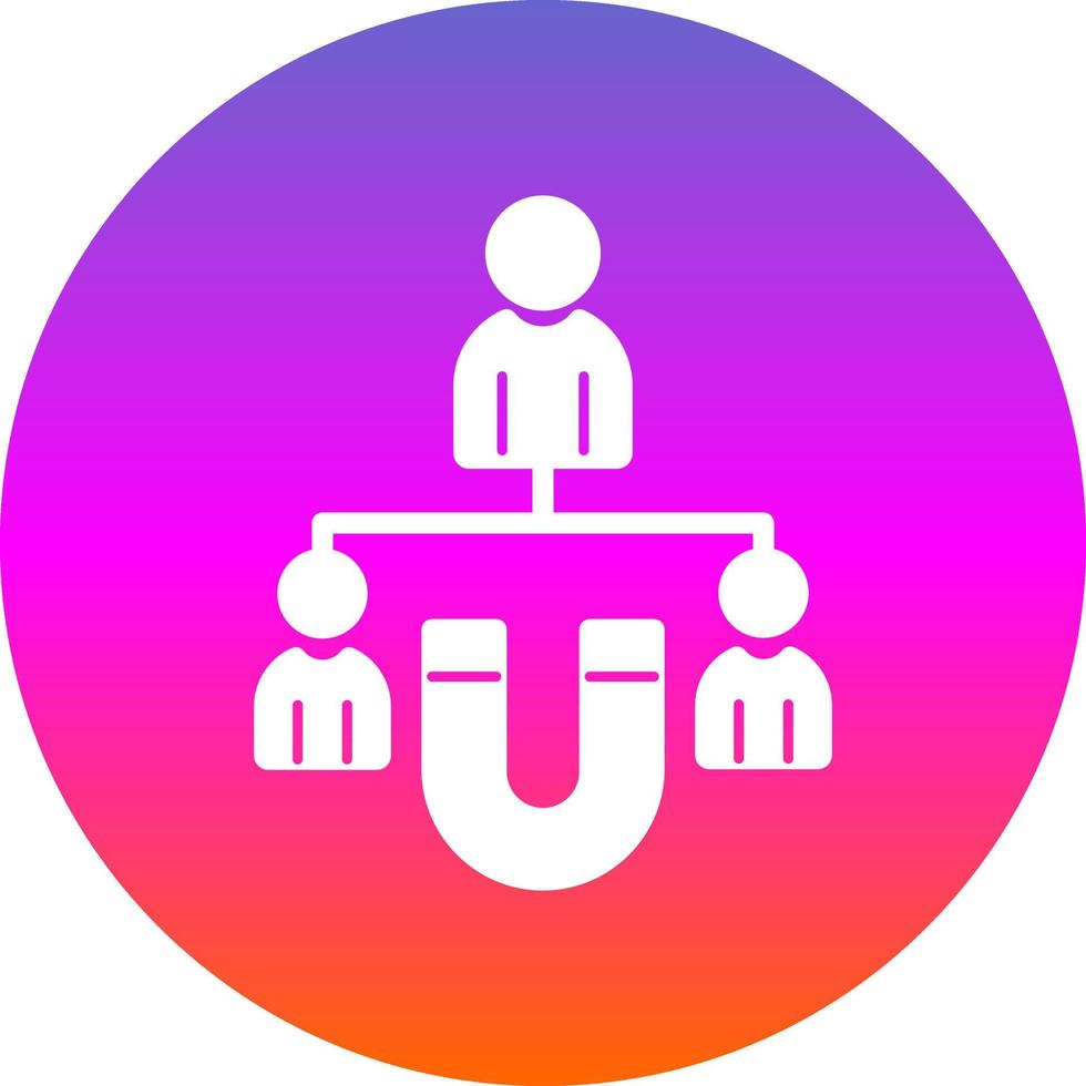Customer Acquisition Vector Icon Design