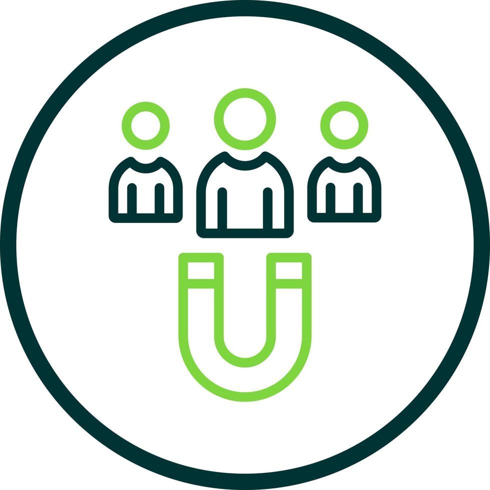 Lead Generation Vector Icon Design