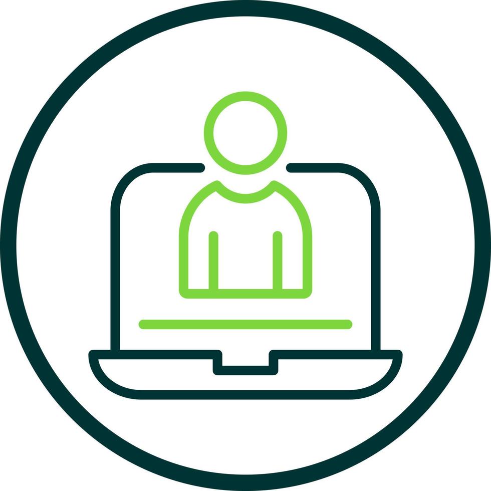 Virtual Assistant Vector Icon Design