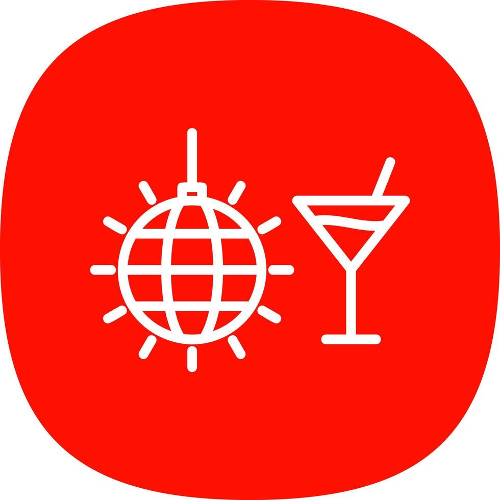 Nightlife Vector Icon Design