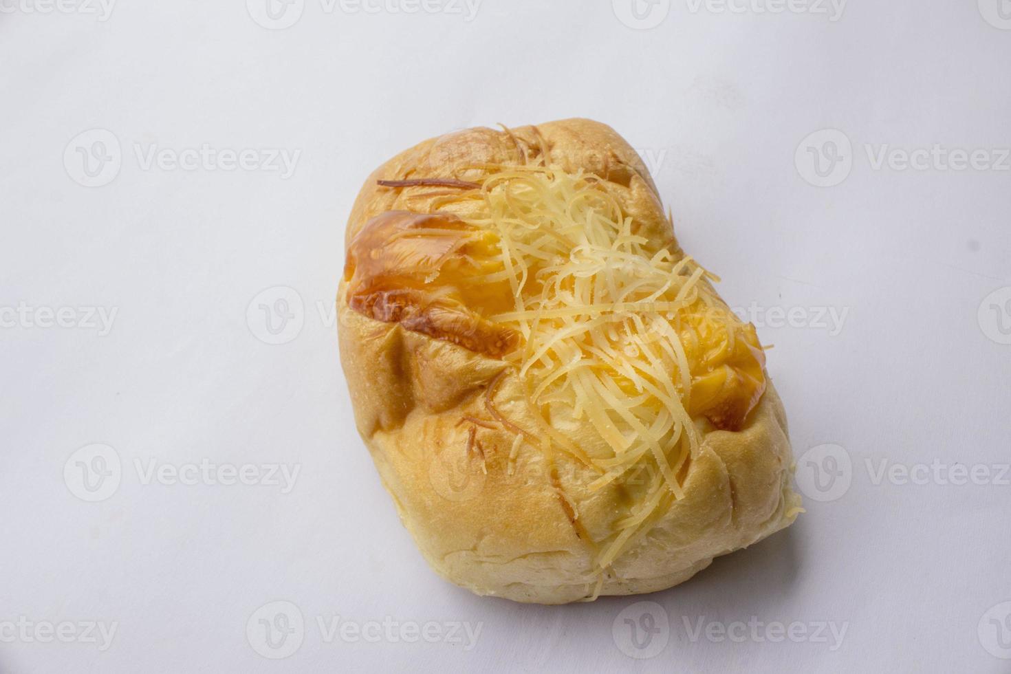 Baking Homemade bread Pastry chocolate, isolated on black background suitable for breakfast photo