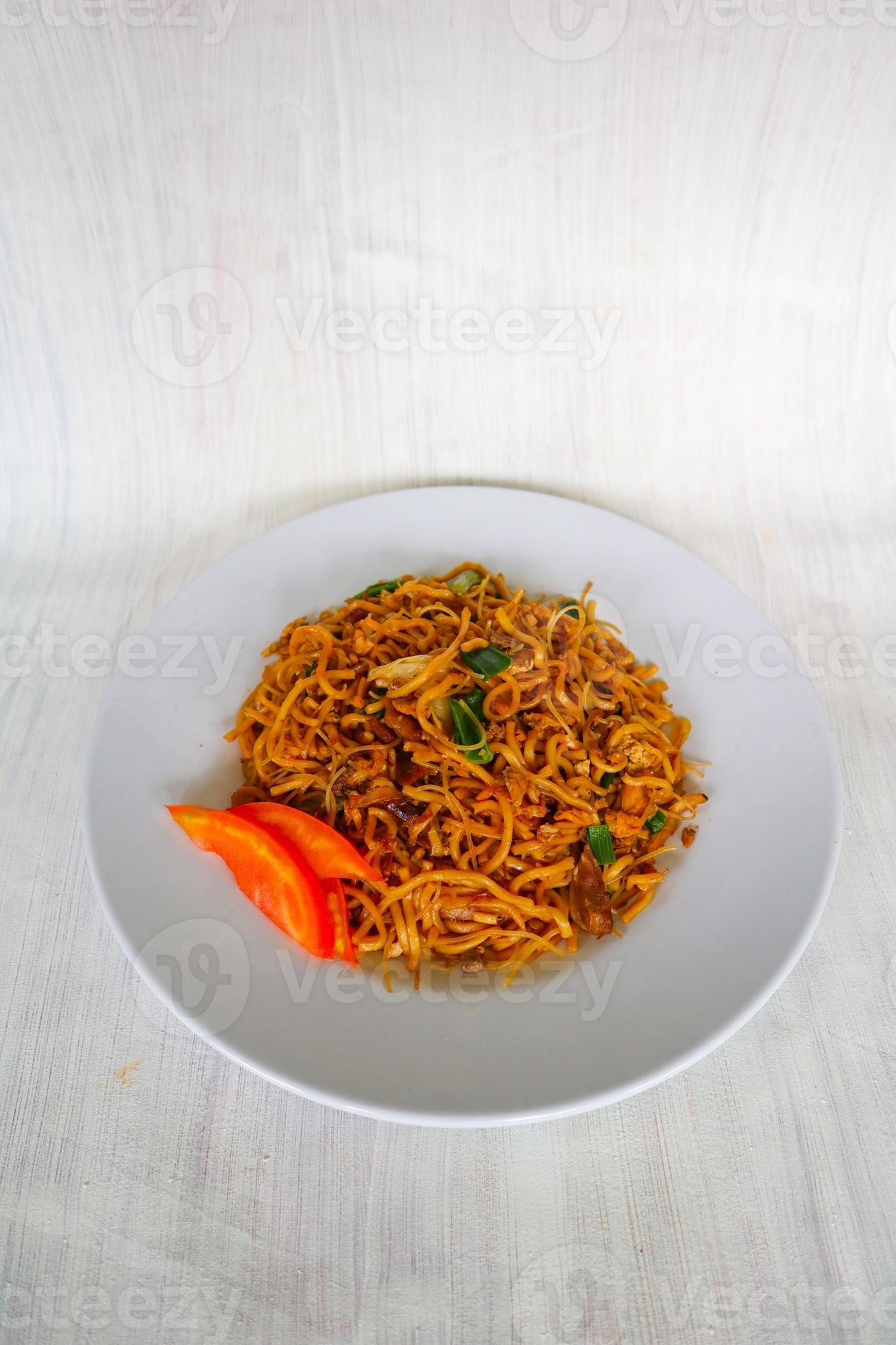 yakisoba is traditional stir fried noodle japan, made from noodles