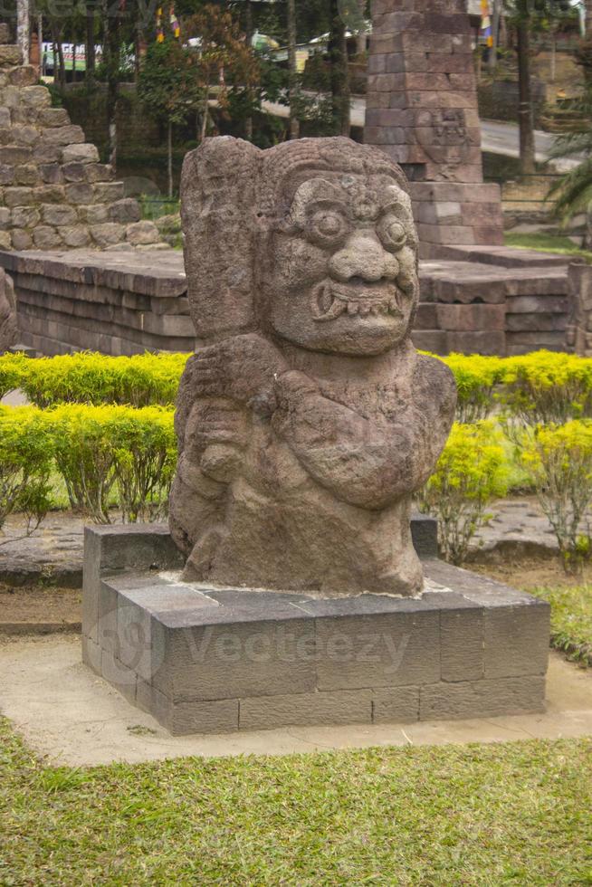 sukuh temple or candi sukuh, reliefs at sukuh temple.Ancient erotic Candi Sukuh-Hindu Temple on central Java, Indonesia. the temple is Javanese Hindu temple located mount lawu photo