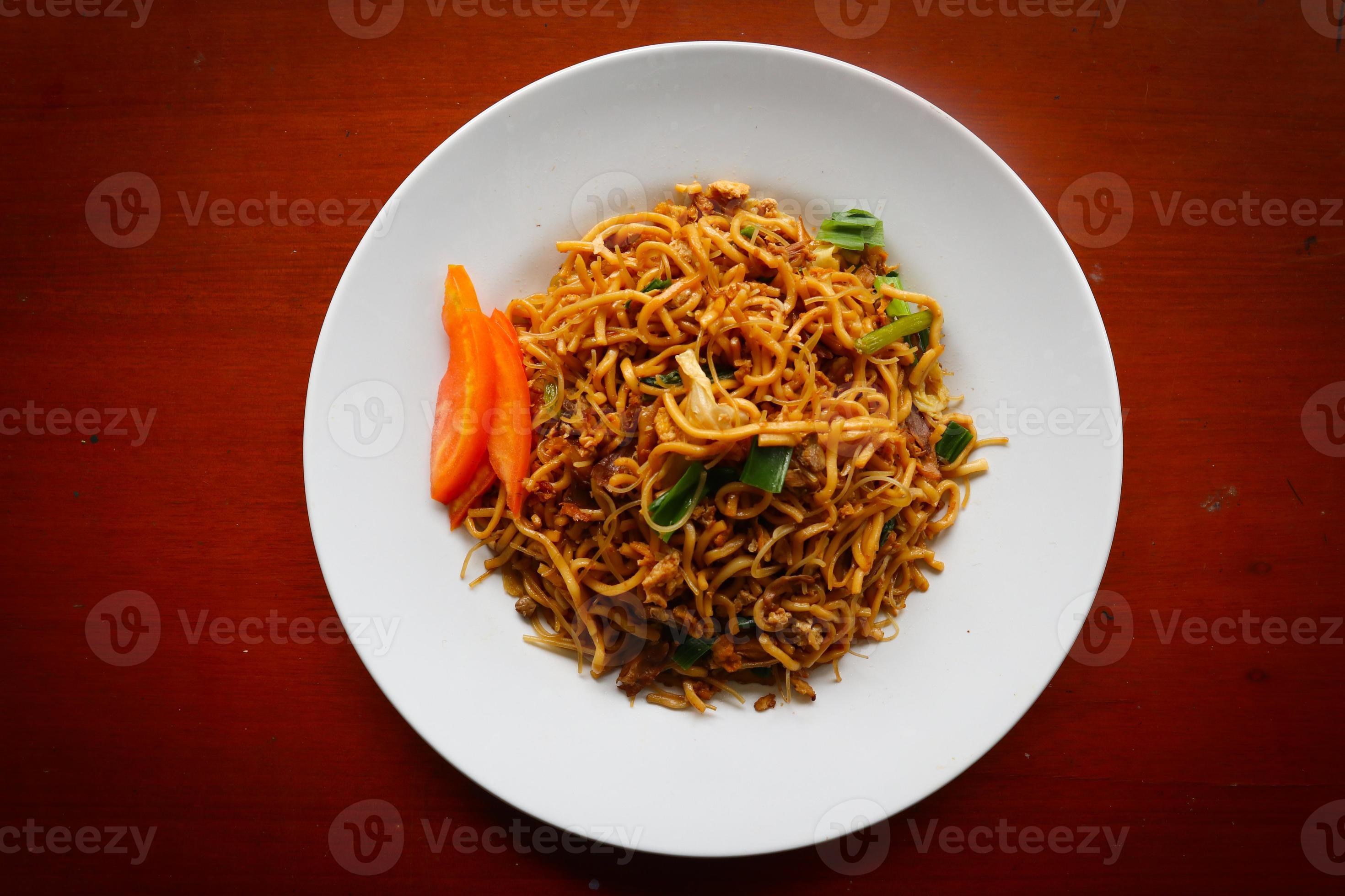 yakisoba is traditional stir fried noodle japan, made from noodles
