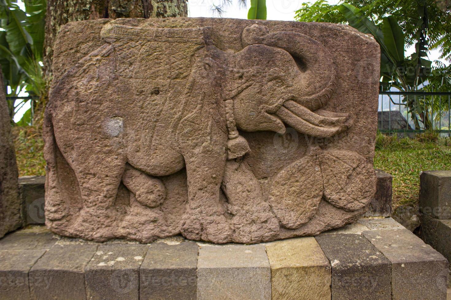 sukuh temple or candi sukuh, reliefs at sukuh temple.Ancient erotic Candi Sukuh-Hindu Temple on central Java, Indonesia. the temple is Javanese Hindu temple located mount lawu photo