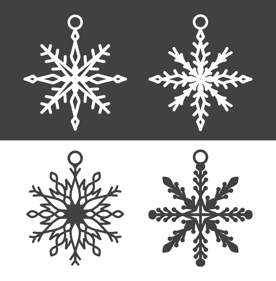 christmas decoration ornaments elements vector design