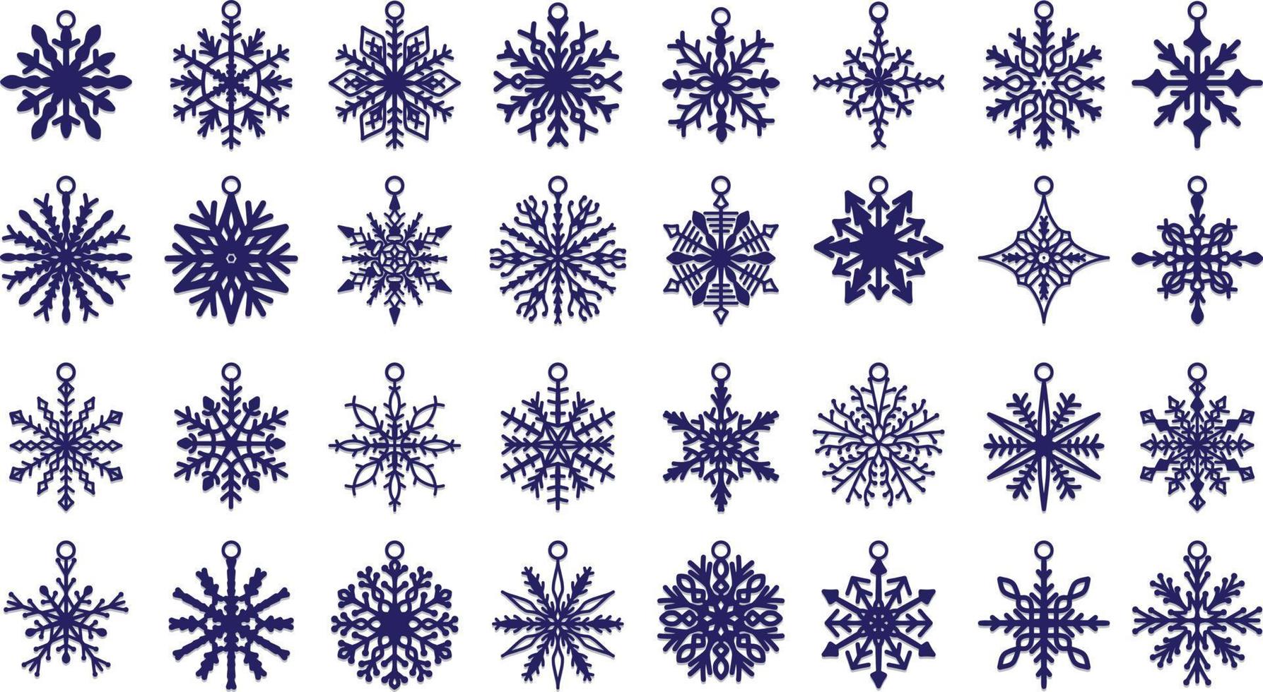 christmas decoration ornaments elements vector design