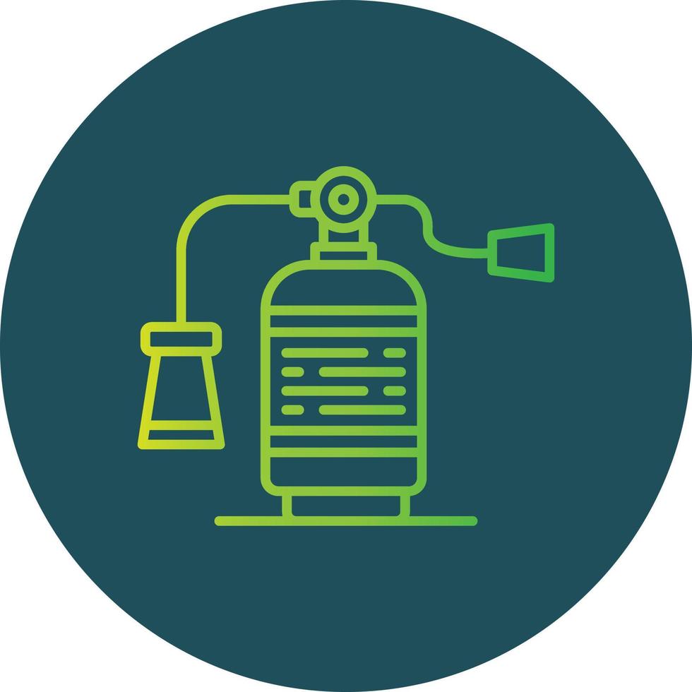 Fire Extinguisher Creative Icon Design vector