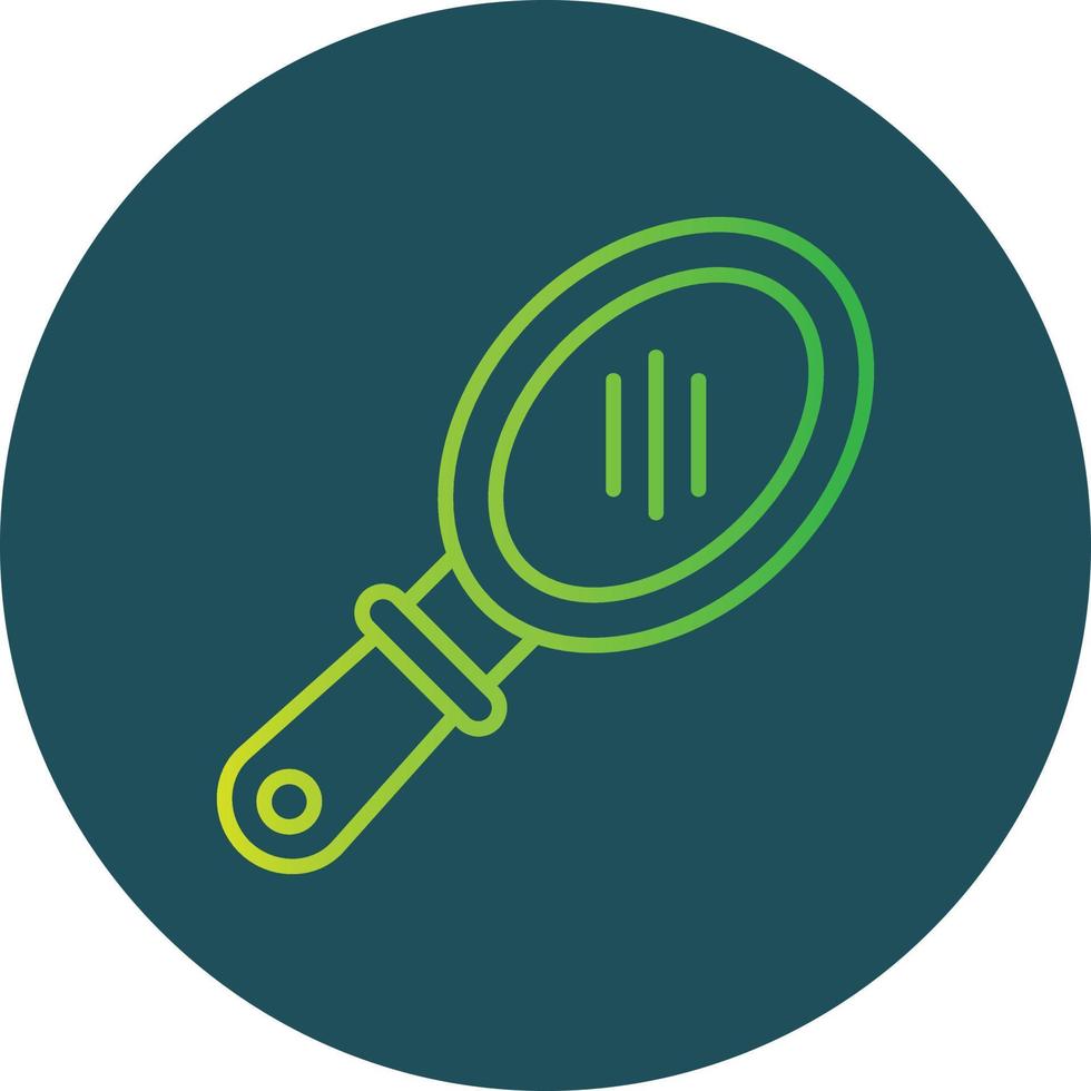 Mirror Creative Icon Design vector