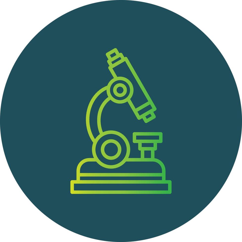 Microscope Creative Icon Design vector