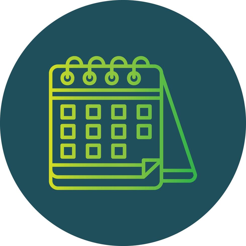 Calendar Creative Icon Design vector