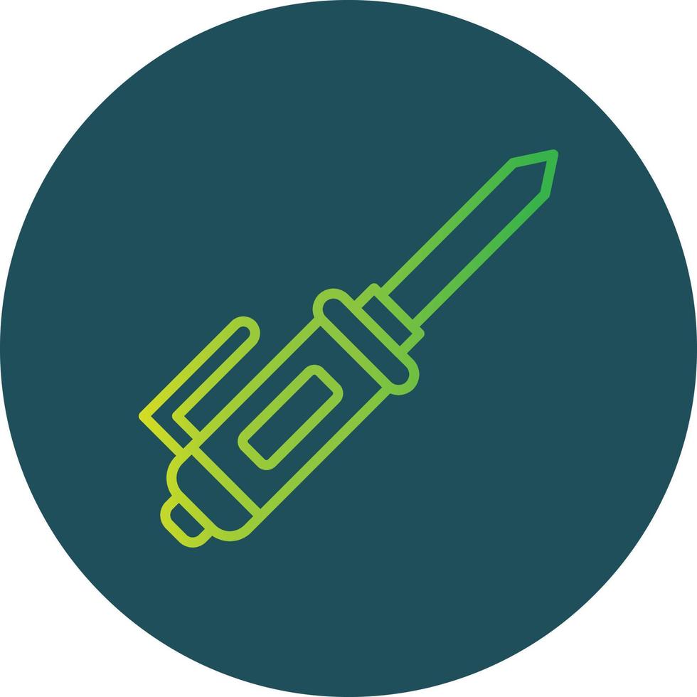 Screwdriver Creative Icon Design vector