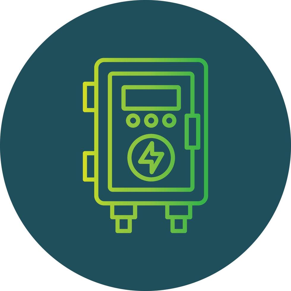 Fuse Box Creative Icon Design vector