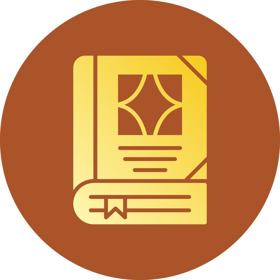 Closed Book Creative Icon Design vector