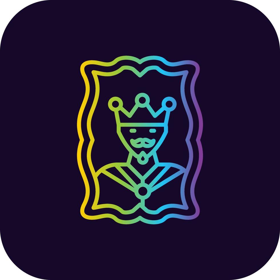 Painting Creative Icon Design vector