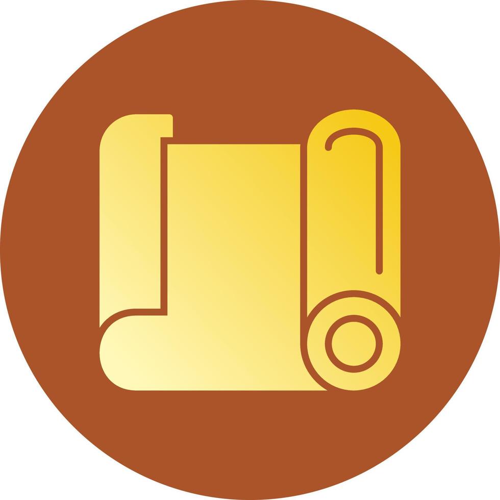 Paper Roll Creative Icon Design vector