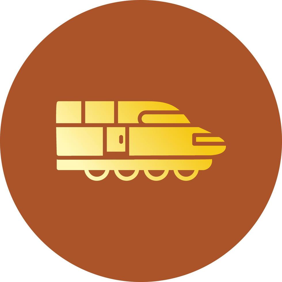 Train Creative Icon Design vector