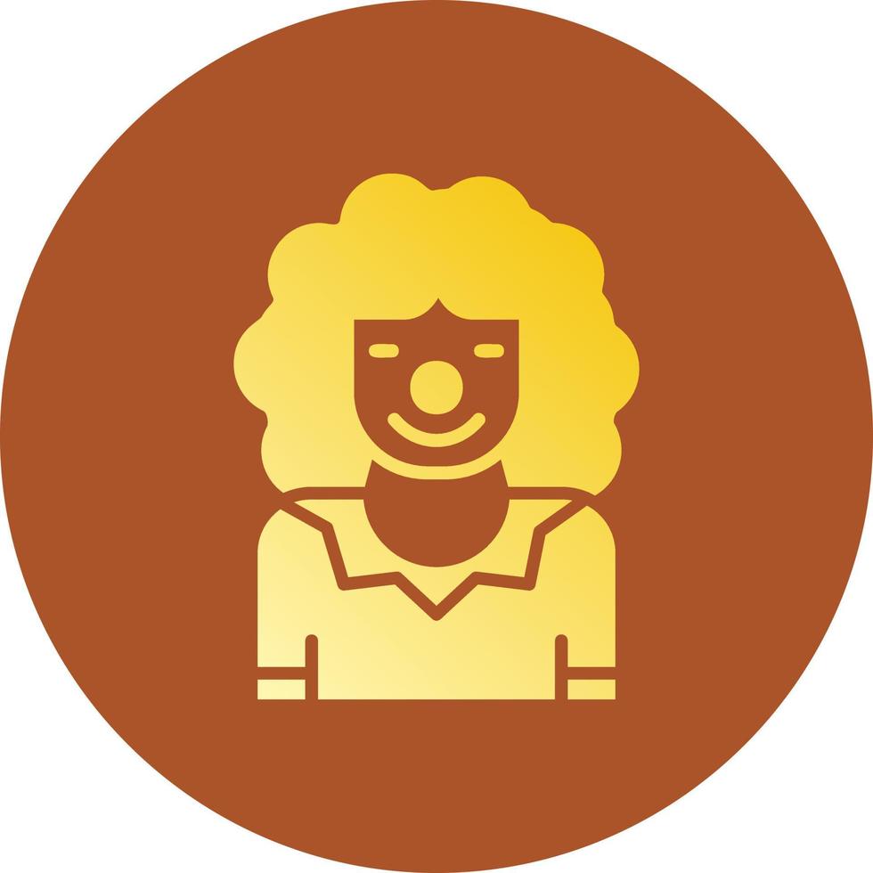 Clown Creative Icon Design vector