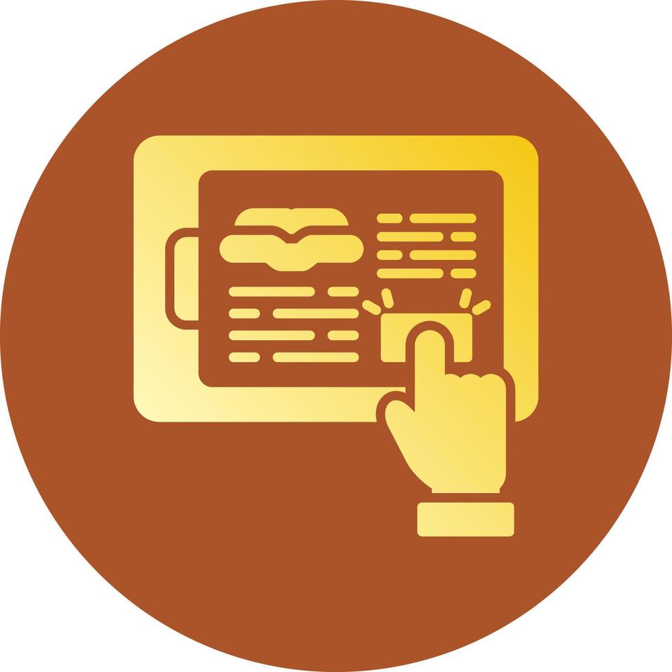 Elearning Creative Icon Design vector