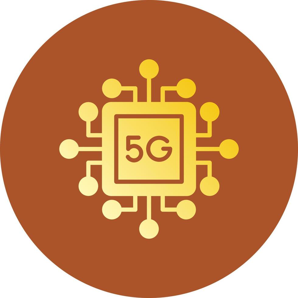 5g Creative Icon Design vector