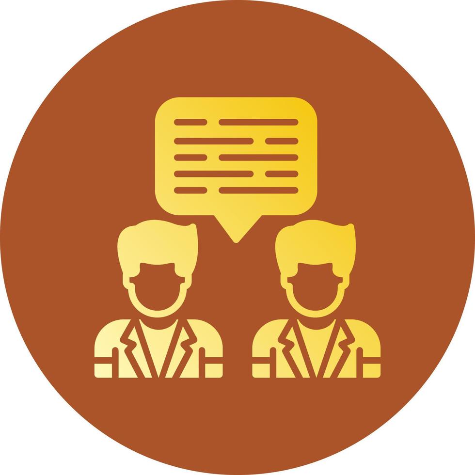 Dialogue Creative Icon Design vector