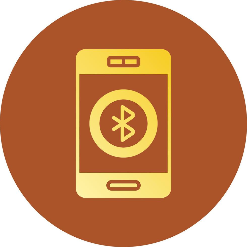 Bluetooth Creative Icon Design vector