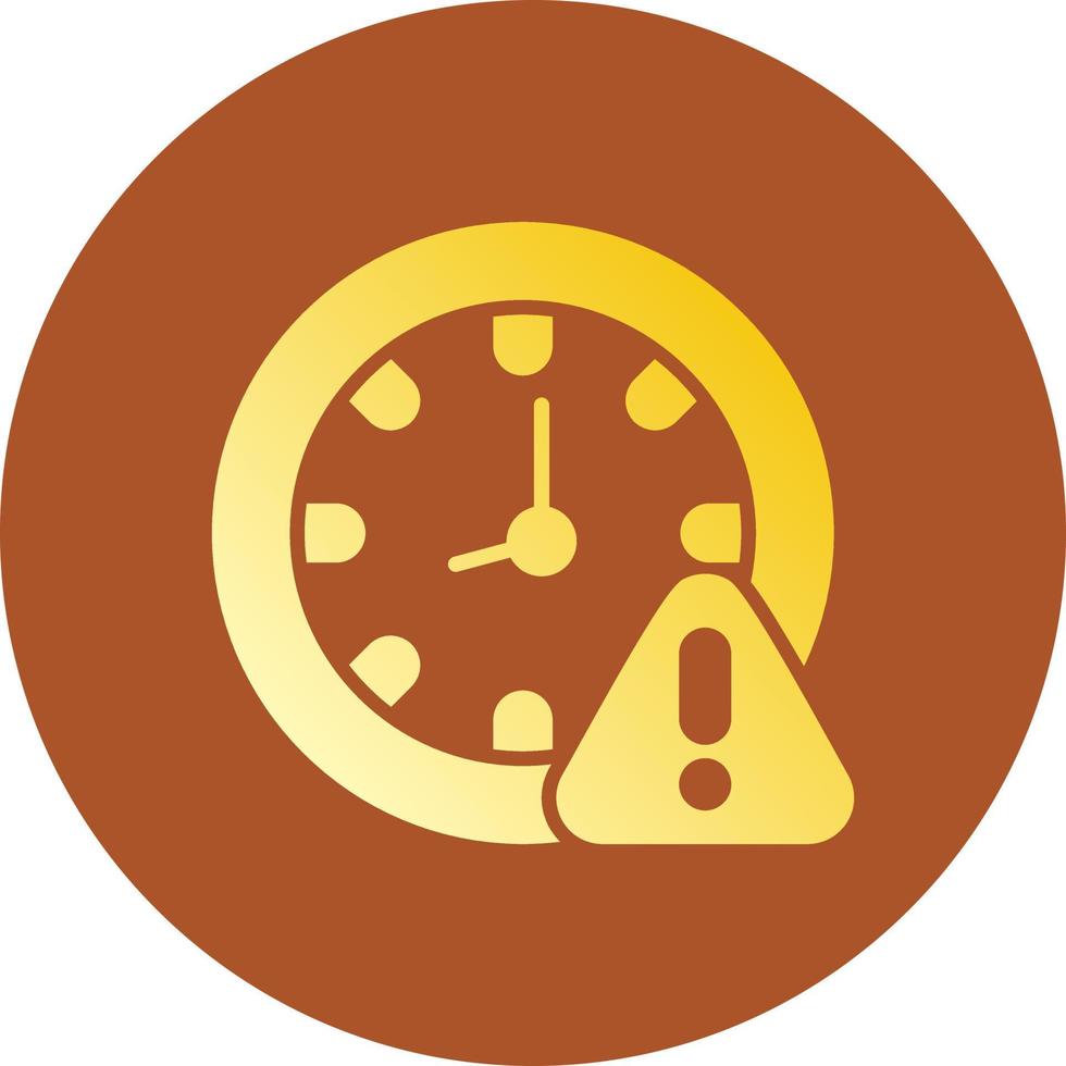 Expired Creative Icon Design vector