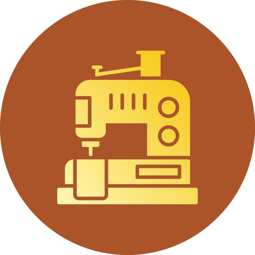 Sewing Machine Creative Icon Design vector