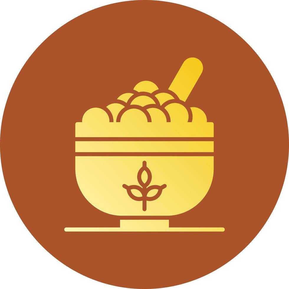 Cereal Creative Icon Design vector