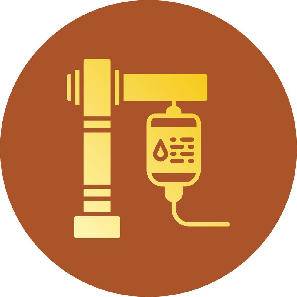 Blood Transfusion Creative Icon Design vector