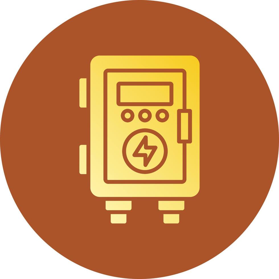 Fuse Box Creative Icon Design vector