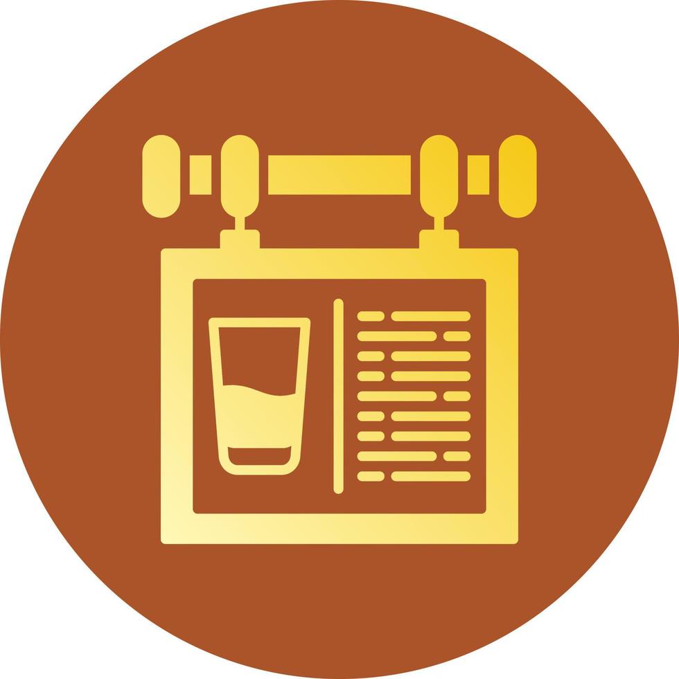 Pub Creative Icon Design vector