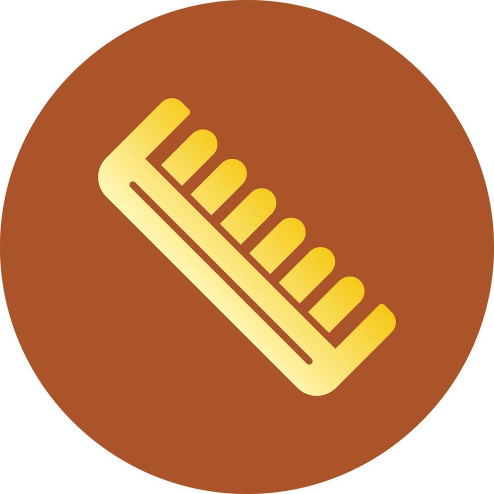 Comb Creative Icon Design vector