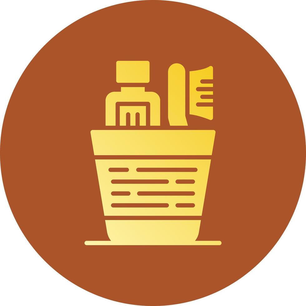 Toothbrush Creative Icon Design vector