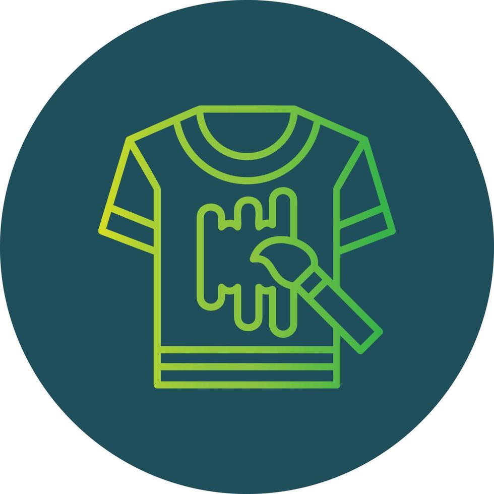 Tshirt Creative Icon Design vector