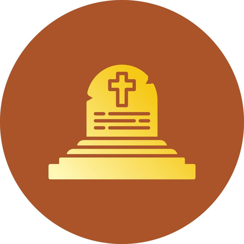 Tomb Creative Icon Design vector