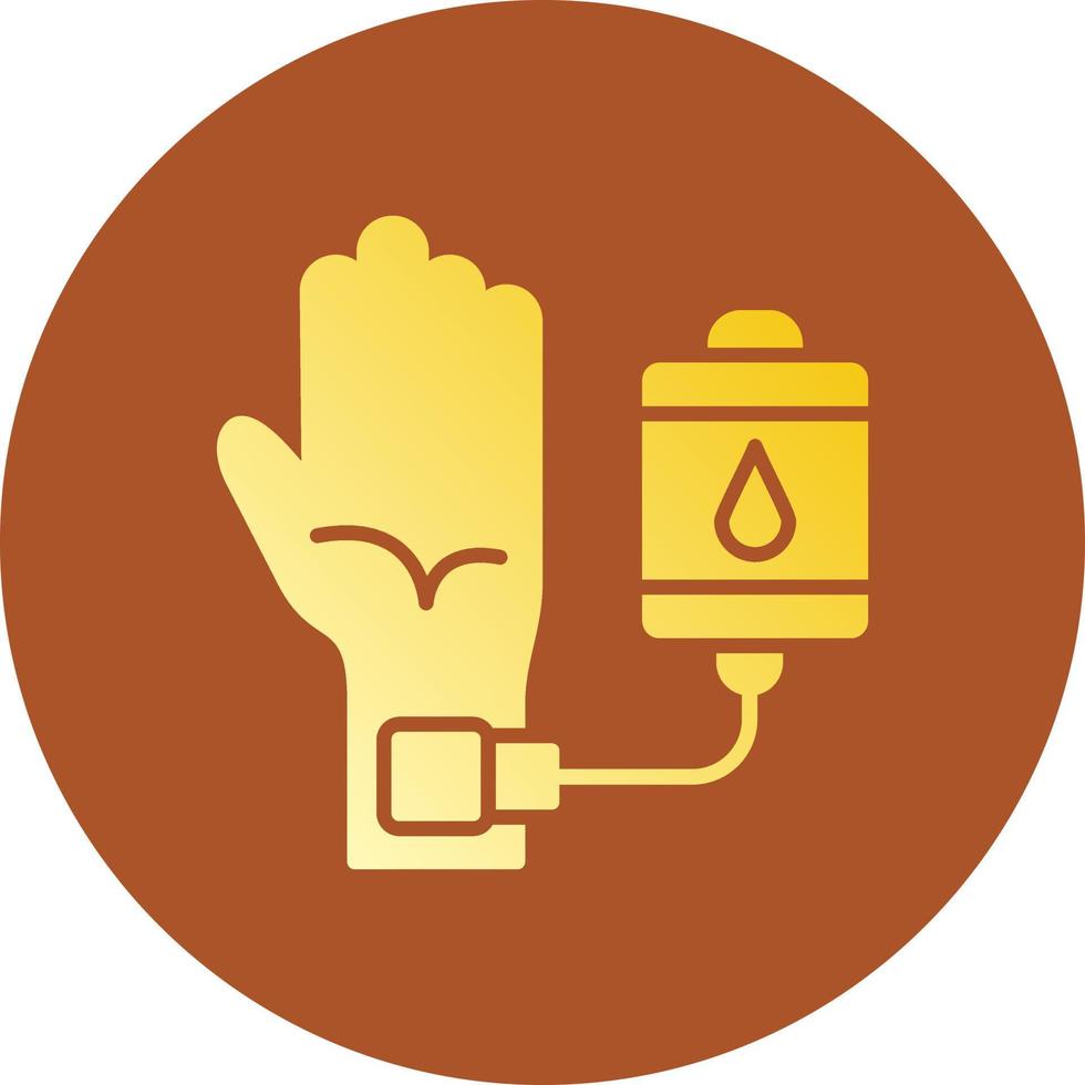 Transfusion Creative Icon Design vector