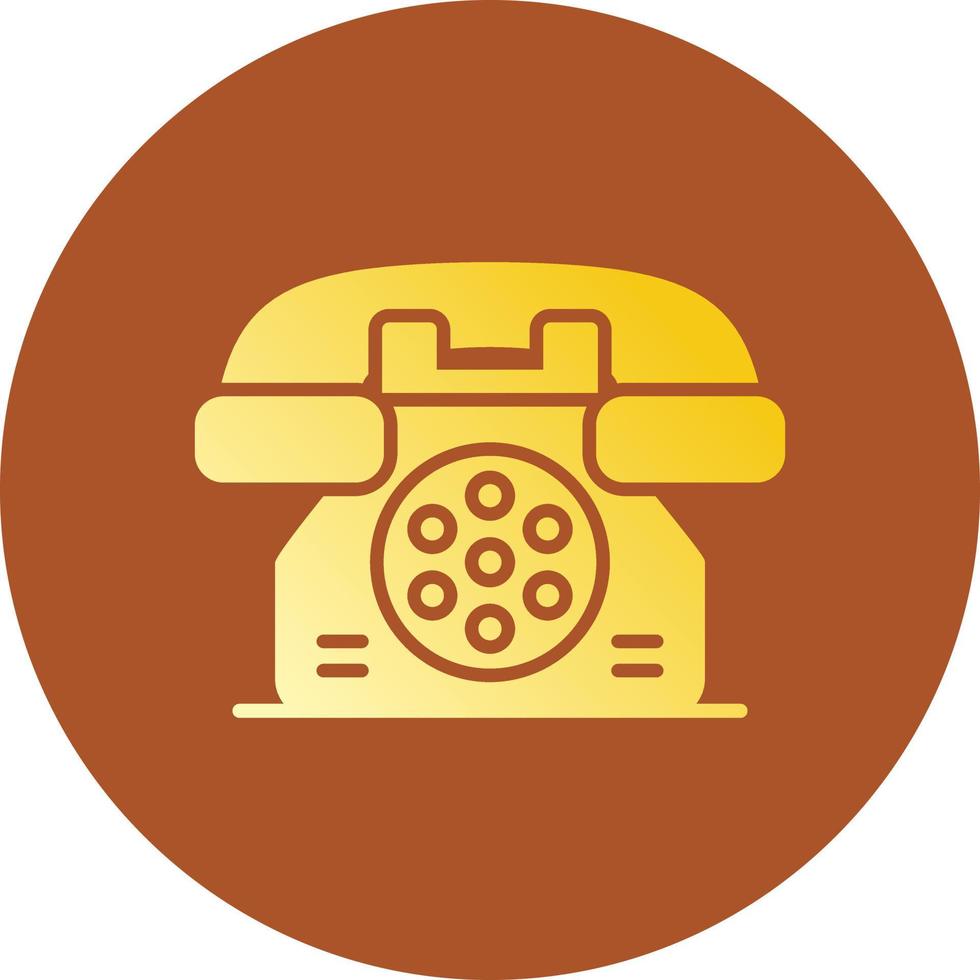 Telephone Creative Icon Design vector