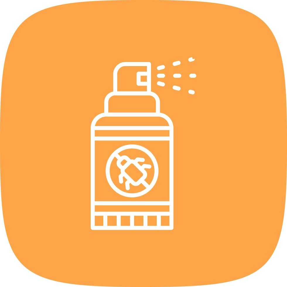 Spray Bottle Creative Icon Design vector