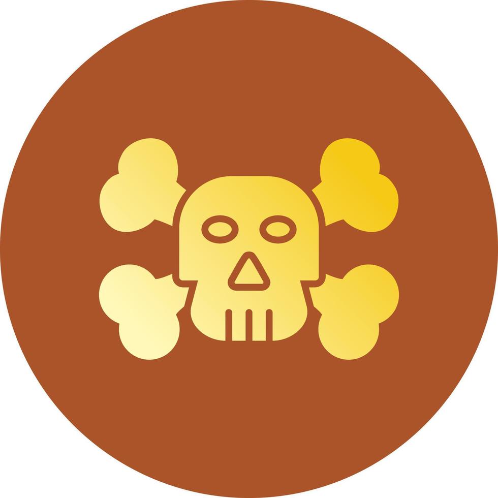 diseño de icono creativo muerto vector