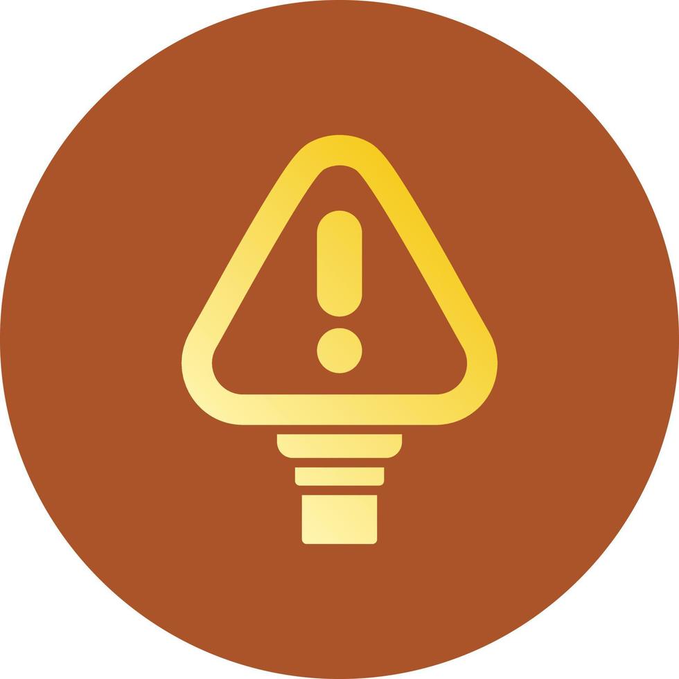 Alert Creative Icon Design vector