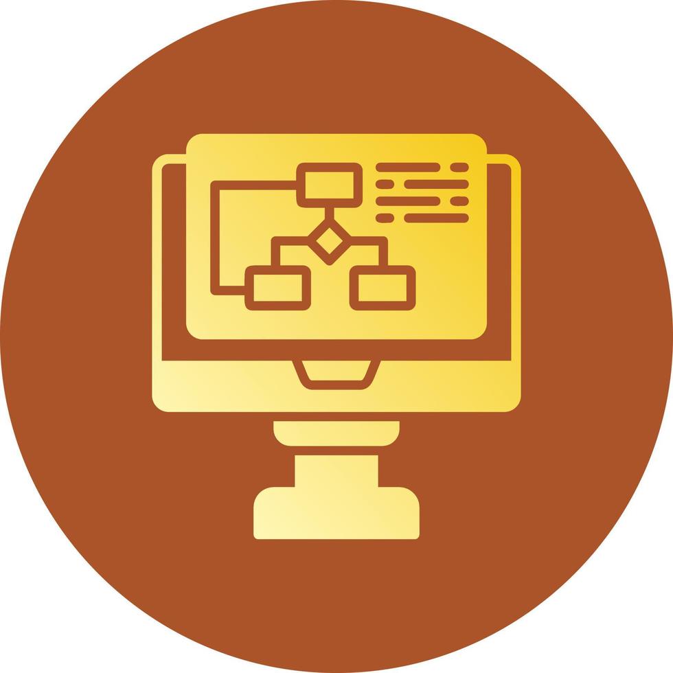 Algorithm Creative Icon Design vector