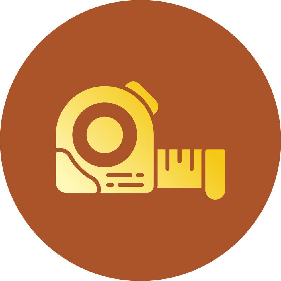 Tape Measure Creative Icon Design vector