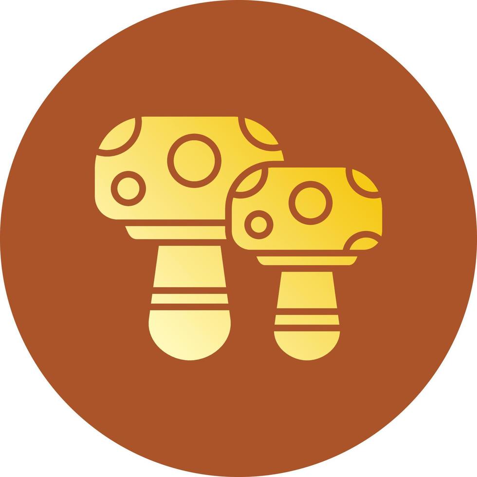 Mushroom Creative Icon Design vector