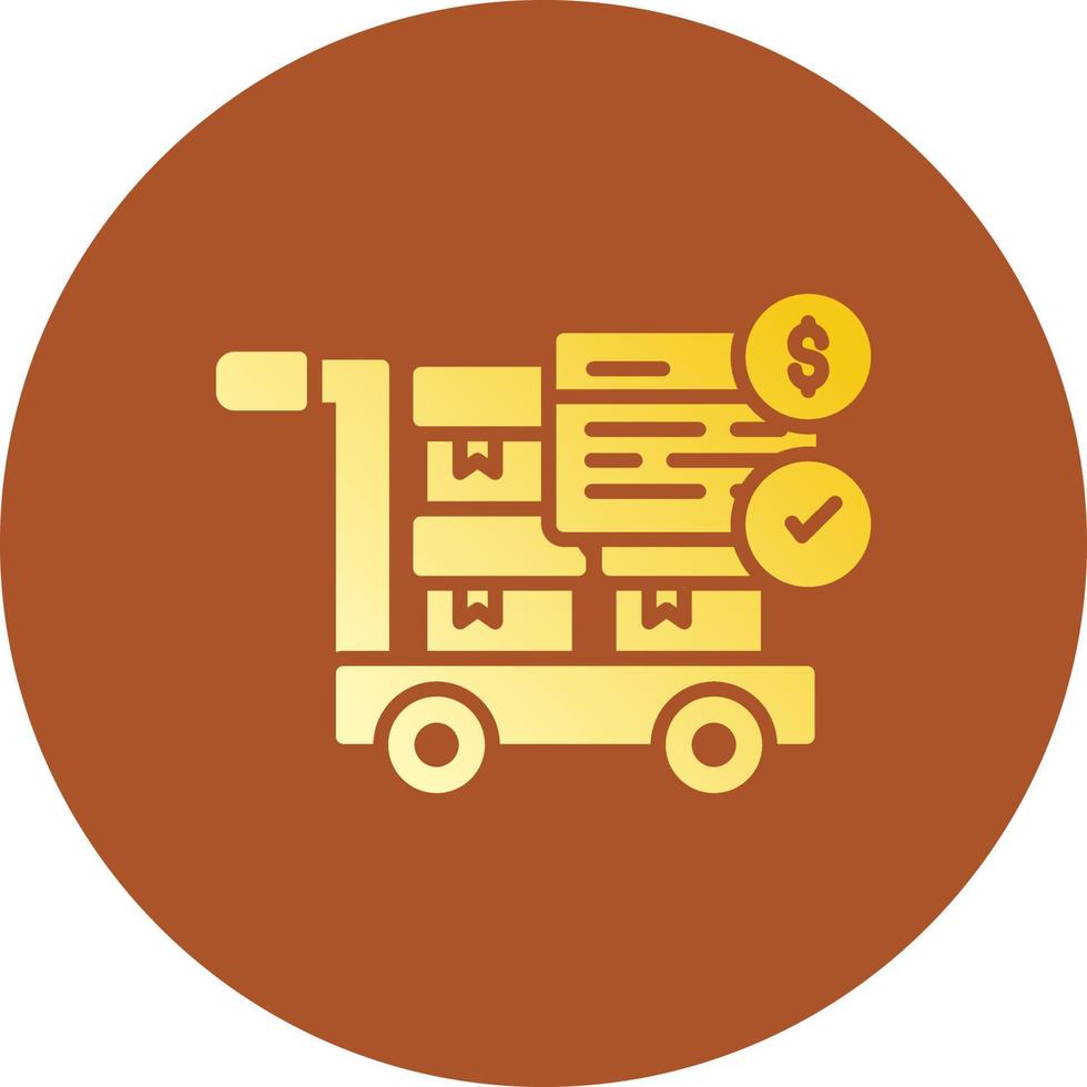 Procurement Creative Icon Design vector